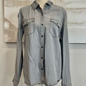 Sanctuary Grey Button Down